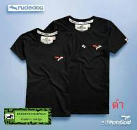 Rudedog เสื้อคอกลม ชาย หญิง รุ่น Mini super สีดำ