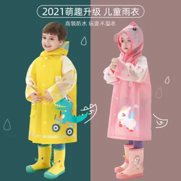 Girls yellow hot sale rain coat