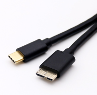 【DT】1x Gold Plated USB 3.1 Type C Male to USB 3.0 Micro B Male Plug HDD Enclosure Fast Data Sync Connector Cable 0.5m/1m/1.8m  hot