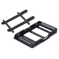 Metal Luggage Carrier Roof Rack with Fixing Rail for TRAXXAS TRX4M 1/18 RC Crawler Car Upgrade Replacement Accessories