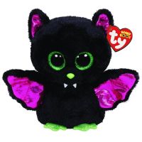 【ของเล่นตุ๊กตา】 15cm Ty Beanie Big Eye Plush Toys Black Bat Soft Stuffed Animal Doll Toy Children Birthday Christmas Gift