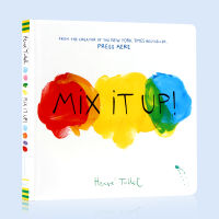 Mix it up little yellow dot series Herve Tullet, French creative master Elvis dulle, English original picture book, childrens art enlightenment color cognition book, New York Times best seller hardcover, 3-6 years old