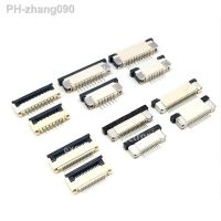 10PCS FPC 0.5MM/1.0MM Connector Socket Drawer/Clamshell Upper/lower /Vertical Contact 4/6/8/10/12/14/16/18/20/22/24/26/28/30-60P