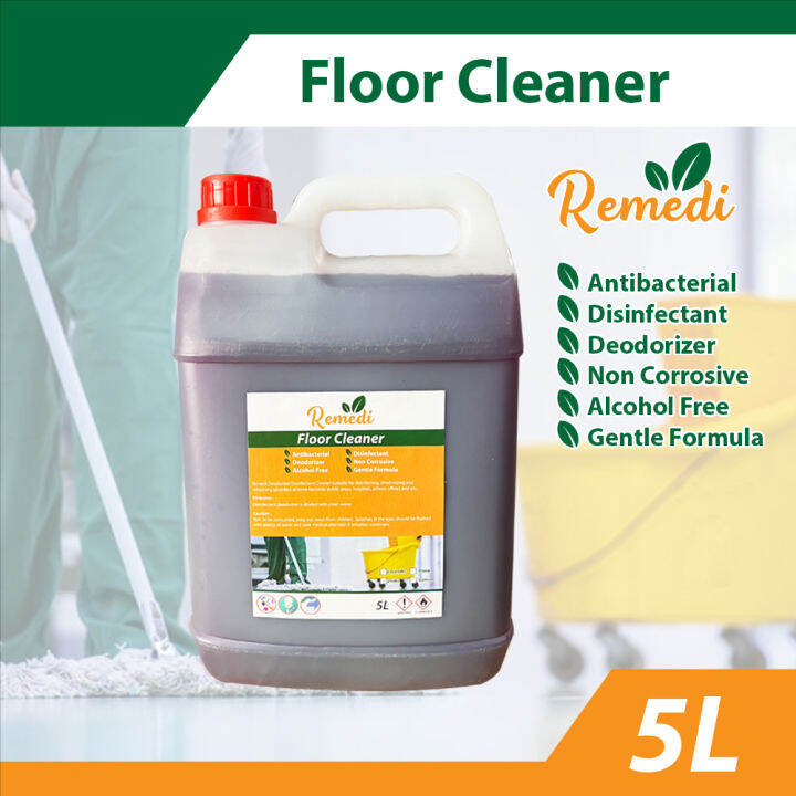 Remedi Deodorizer Disinfectant Floor Cleaner 5L Lavender Disinfectant