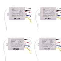 【Ready Stock&amp;COD】4X 4 Way Light Lamp Digital Wireless Remote Control Switch ON/OFF 220V