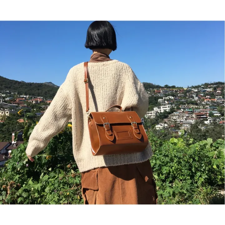 All About Bags May 2022 New Arrival Vintage Retro Leather Korean ...