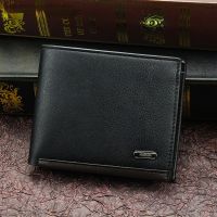 Vintage Men Wallets Coin Pocket Male Purse Function Brown Genuine Men Wallet with Card Holder Carteira Masculina Tarjetero 2022 Wallets