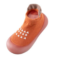 Baby Shoes Uni Anti-slip Cartoon Animal Fox Shoes Infant Girls First Walkers Boy Soft Sole Rubber Outdoor Toddler Pink Shoes