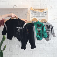 2022 Spring Autumn 1-6 Years Children Boys 2PCS Clothing Set Cartoon Cotton Sweatshirts Pants Baby Boys Clothes Sports Suit