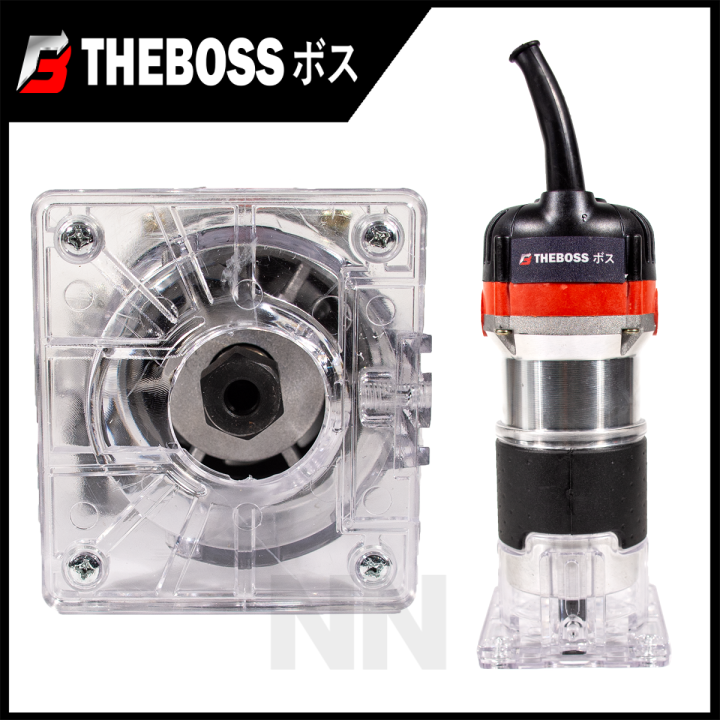 theboss-เครื่องเซาะร่อง-ทริมเมอร์-รุ่น-tb-370-พร้อมกล่องเก็บ-อุปกรณ์ครบ-ของแท้