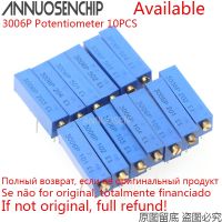 10PCS 3006P Precision Multi-turn Adjustable Potentiometer 1K 2K 5K 10K 20K 50K 100K 200K 500K 100R 200R 500R 100 200 500 ohm