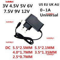 ku3n8ky1 2023 High Quality AC 110-240V DC 3V 4.5V 5V 6V 7.5V 9V 12V 0.5A 1A Power Supply 3 4.5 5 6 7.5 9 12 V Volt Adapter Charger for LED light strip CCTV