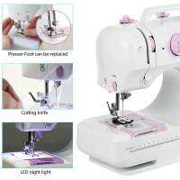 จักรเย็บผ้าไฟฟ้าไร้สาย12 ตะเข็บ Electric sewing machine ควบคุมความเร็วได้ 2 ระดับ(PL113)