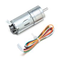 【❖New Hot❖】 ckl9cd จอ Dc มอเตอร์เข้ารหัส6V 100/210/300Rpm 1Pc