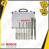 BOSCH SDS-Plus Mixed Set ชุดดอกสว่านโรตารี่ 11 ชิ้นในกล่องอลูมิเนียม #2 608 578 765