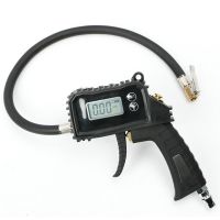 AutoAccessories Car Tire Digital Display Tire Pressure Gauge Car Inflatable Pressure Gauge With Light