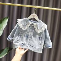 Girls Denim Outerwear Spring Autumn Childrens Fashion Coats Clothing For Baby Kids Casual Jackets 2022 Toddler Outfits Tops 10Y