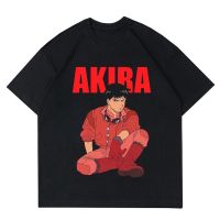 เสื้อยืดโอเวอร์ไซส์เสื้อยืด พิมพ์ลายอนิเมะญี่ปุ่น AKIRA VINTAGE 1988 | เสื้อยืด พิมพ์ลายการ์ตูนญี่ปุ่น สําหรับ Phostaro  P1P2