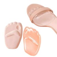 Sole High Heel Foot Cushions Forefoot Anti-Slip Insole Breathable Shoes Comfortable Adjustable Size Pad Silicone Comfortable Shoes Accessories