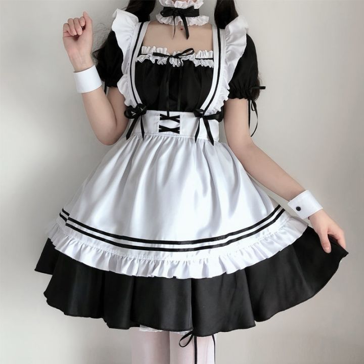 preto-e-branco-พารามัลเฮอร์บราจาเมกาเซ็กซี่-avental-franc-s-uniforme-servo-cafemaid-ex-tico-vestido-das-meninas-4xl