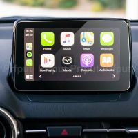 ฝาครอบหน้าจอนำทาง GPS วิทยุรถ2020ซีดาน2มาสด้าสำหรับฟิล์มกันรอยหน้าจอ Glass
