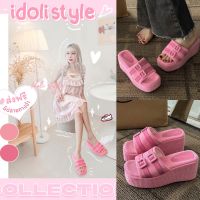 Idoli style รองเท้าส้นตึกแนวเกาหลี พร้อมส่งในไทย