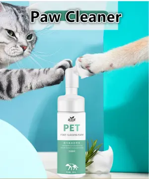 Pet Paw Cleaner Foam Dog Cat Paw Deep Cleaning Foot Pad Care Agent