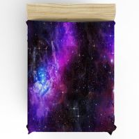 Starry Sky Universe Starlight Custom Bedding Fitted Sheet Mattress Cover With Elastic Home Double Bed Sheet(no pillowcases)