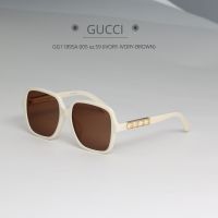 แว่นกันแดด GUCCI รุ่น GG1189SA 005 sz.59 (Ivory-Ivory-Brown)