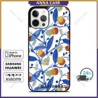 Marimekko 442 กรณีโทรศัพท์มือถือ iPhone 14 Pro Max / iPhone 13 Pro Max / iPhone 12 Pro Max / Samsung Galaxy Note10 Plus / S22 Ultra ฝาครอบป้องกันการตก