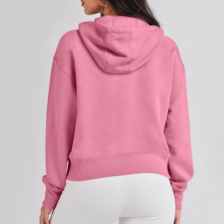 hoodie-for-women-lightweight-zip-up-jacket-plus-size-long-sleeve-hooded-sweatshirt-drawstring-slim-fit-basic-thin-coat-tops