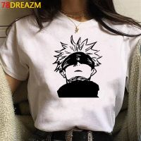 Jujutsu Kaisen Gojo Satoru Yuji Itadori Tshirt Men Aesthetic Kawaii Vintage Grunge Tees Tshirt