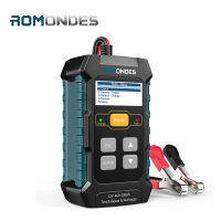 Romondes รถ RD510 3 In 1เครื่องทดสอบแบตเตอรี่รถ12V 4Ah-100Ah เครื่องชาร์จแบตเตอรี่อัตโนมัติเต็มรูปแบบซ่อมชีพจรยานยนต์ PK KONNWEI KW510