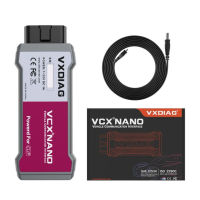 VXDIAG VCX Nano Rvdiag เครื่องสแกนการเข้ารหัส ECU J2534สำหรับเรโนลต์ระบบทั้งหมดเครื่องวิเคราะห์และโปรแกรม OBD2