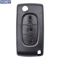 【Wrist watch】 Citroen C3 C4 C5 C8 Car 3 Buttons Flip Cover Fob VA2 CE0523 Repair ！