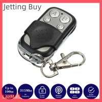 Jettingbuy สวิตซ์เครื่องส่งสัญญาณรีโมทคอนโทรล4ปุ่ม315MHz