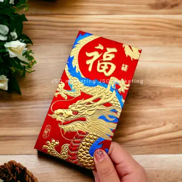 6pcs /lot Red Envelopes Chinese red envelope creative hongbao new year  spring festival birthday marry red gift envelope red bag