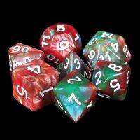 Ember Mist Dice Set of 7 | ลูกเต๋า Dice For DnD D&amp;D MTG RPG TRPG เกมกระดาน บอร์ดเกม Game ไพ่ทาโรต์ Magic เมจิก