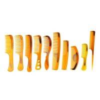 Barbershop Household Ox Sinew Comb Wide-Tooth Plastic Hairbrush Small Present Gift Hairdressing Tools E975