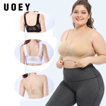 Bras For Women Full Coverage Ultra Thin Ice Silk Comfortable Plus Size  Seamless Wireless Sports With Removable Pads Silver Bralette XXXL