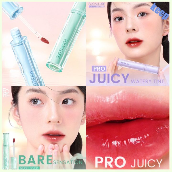 Keepyoung FOCALLURE Watery Lip Tint High Pigment Long Wear Bare Lip ...