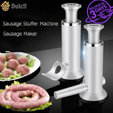 Sausage Stuffer - Homemade Manual Sausage Maker, Fast Meat Filling Machine,  Food Grade Kitchen Sausage Stuffer Tool for Household Use (3 Stuffing