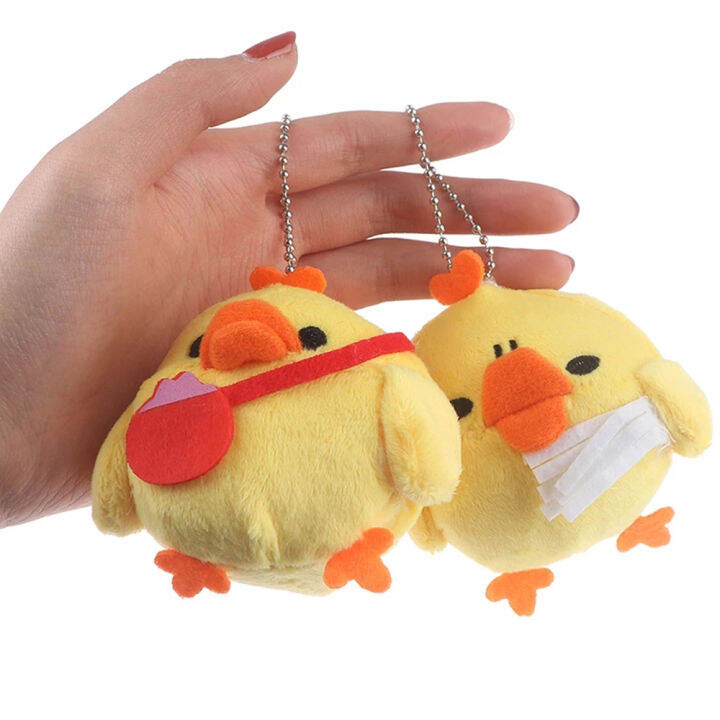 angchi-7cm-cute-keychain-children-gift-plush-pendant-little-chicken-stuffed-toy-plush-doll