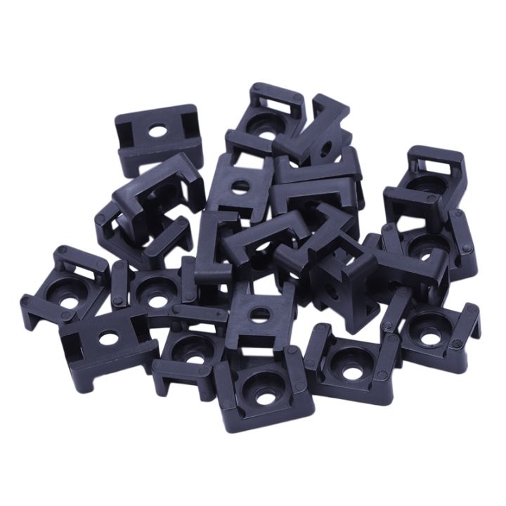 screw-bracket-mount-saddles-bases-cable-tie-bracket-23mmx16mm-30-units-black