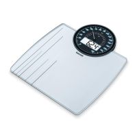 BEURER - Beurer GS 58 glass bathroom scale Grey [ #beautiful beauty skincare สกินแคร์ เครื่องสําอางค์ central online เซ็นทรัล shopping lazada ลาซาด้า โปรโมชั่น ]