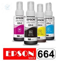 ⭐4.9  พิเศษ  หมึกเติม EPSON 664 Nobox ใช้เติมเครื่องปริ้นเตอร์ Epson L100/L110/L120/L200/L210/L220/L300/L310/L350/L355/L360/L361/L365 หมึกพิมพ์คุณภาพสูง โทนเนอร์ที่ดี หมึกพิมพ์แท้ โทนเนอร์สีสวย