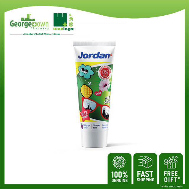 JORDAN KIDS MILD GRAPE TOOTHPASTE STEP 2 (612 YEARS) 75G Lazada