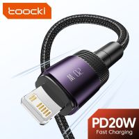 Toocki 20W USB C Cable For iPhone 14 13 12 11 Pro Max 8 7 Plus PD Fast Charger Phone Charging USBC Cable For iPhone Data Cord