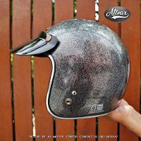 หมวกกันน็อค คลาสสิค  Altrax Helmets LB Glitter วินเทจ กากเพรช vintage AVEXอ