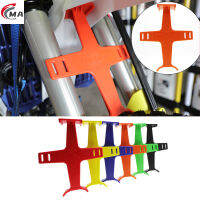 1PC Red Universal Fasteners Fork Protection Suspension รถจักรยานยนต์โช้คอัพป้องกัน Motocross Mounts Transport Bracket Protectors